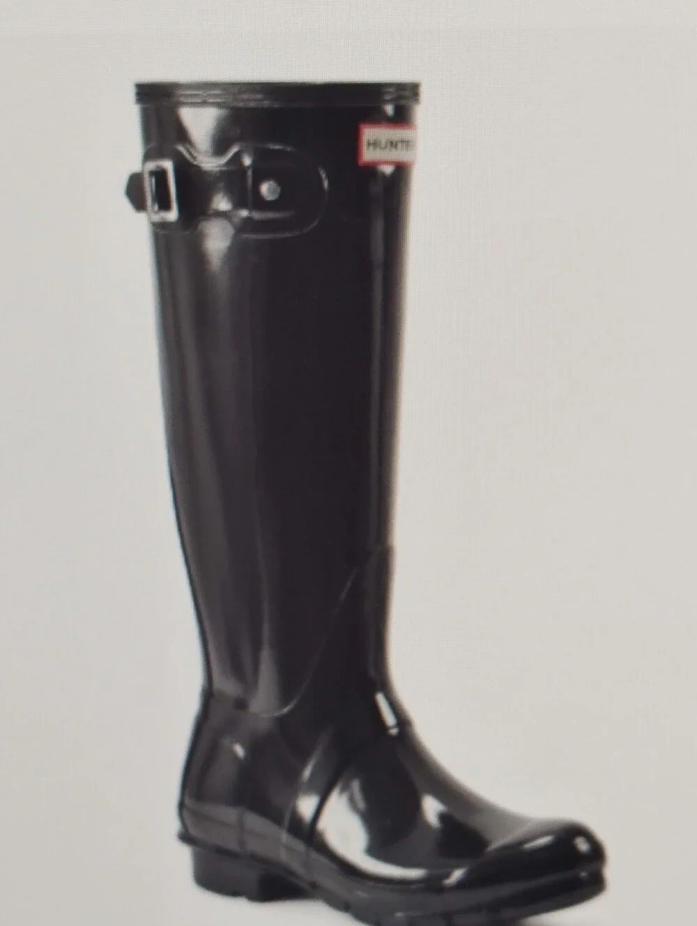 Hunter Gloss Black Tall Rain Boots